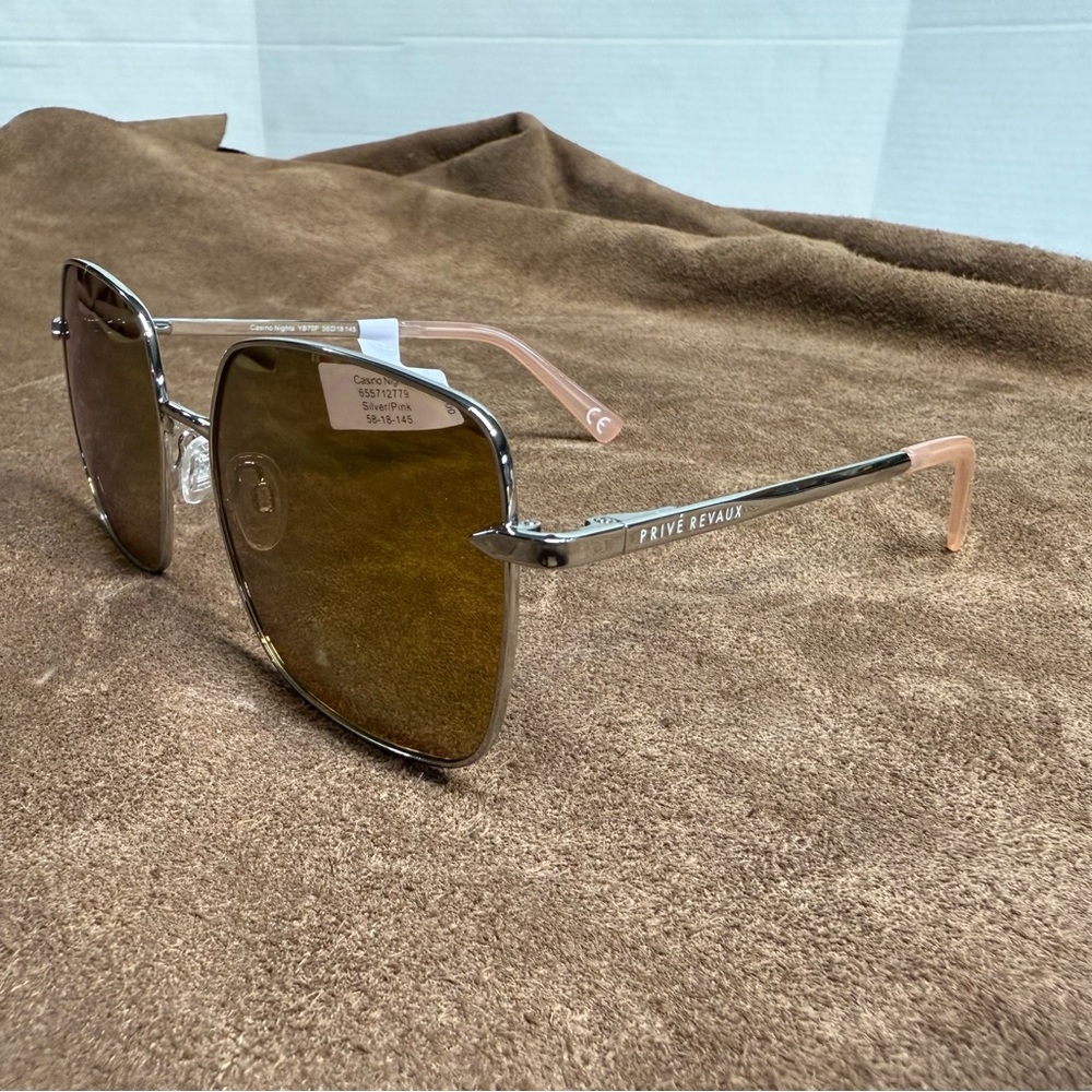 Women’s Large Frame  Sunglasses Privé Revaux Tinted Lenses Polarized - Picture 2 of 8